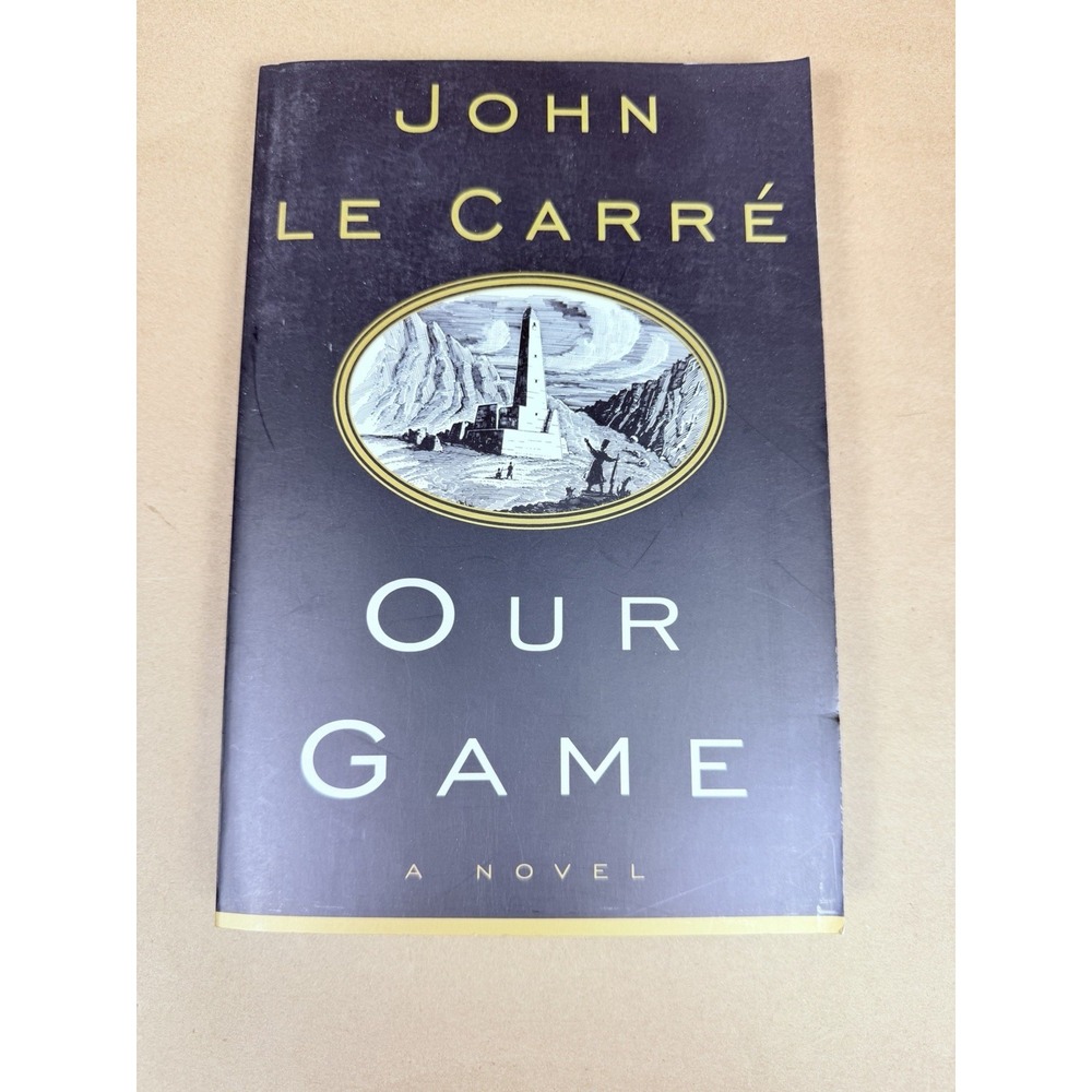 John le Carre Our Game Hardcover Dust Jacket 1995 Spy Espionage Novel